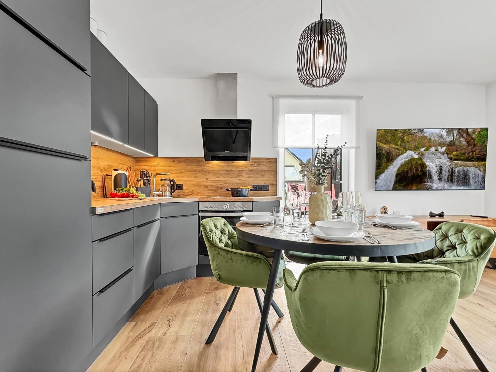 Cblue: Seeblick, Kamin, Wallbox, Natur Bentwisch Exterior foto