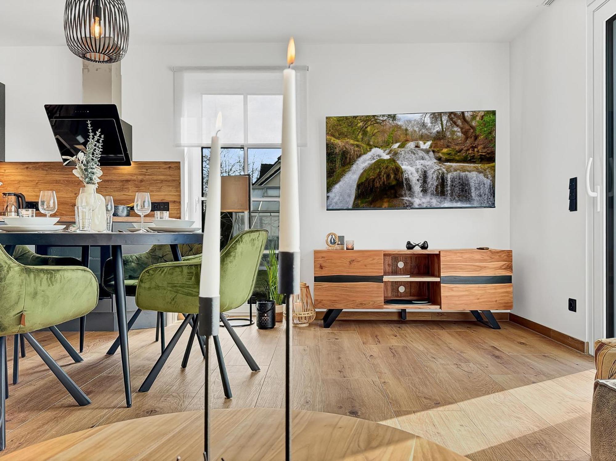 Cblue: Seeblick, Kamin, Wallbox, Natur Bentwisch Exterior foto