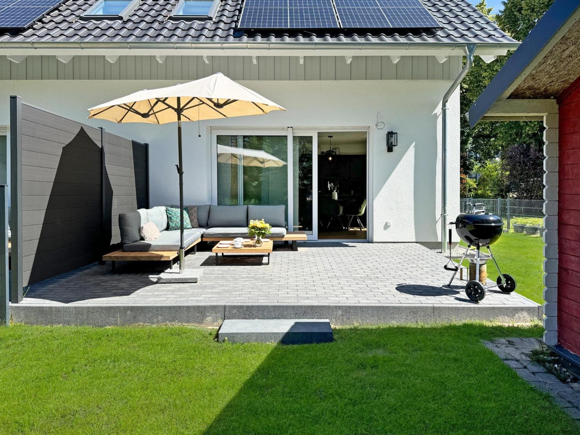 Cblue: Seeblick, Kamin, Wallbox, Natur Bentwisch Exterior foto