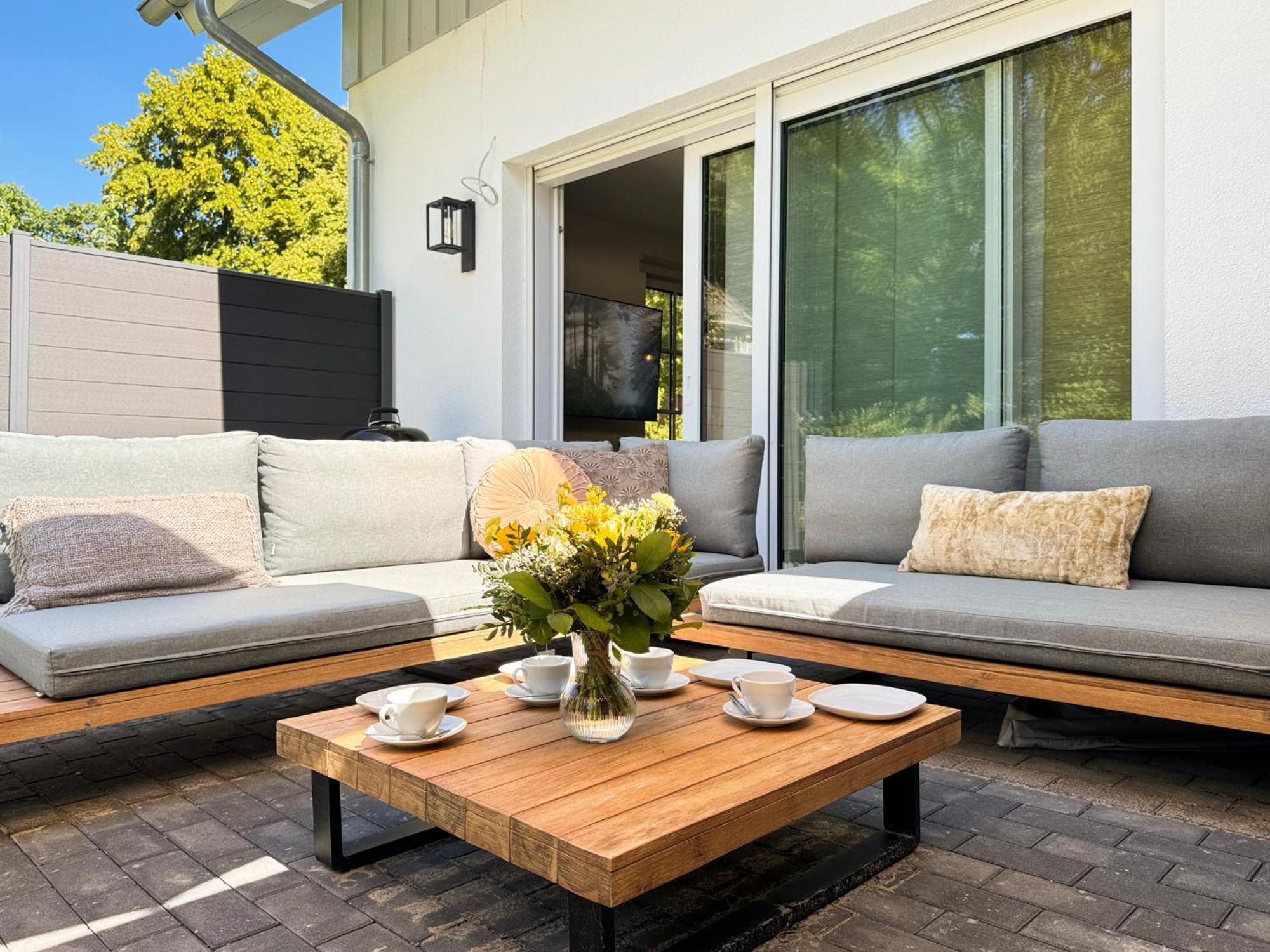 Cblue: Seeblick, Kamin, Wallbox, Natur Bentwisch Exterior foto