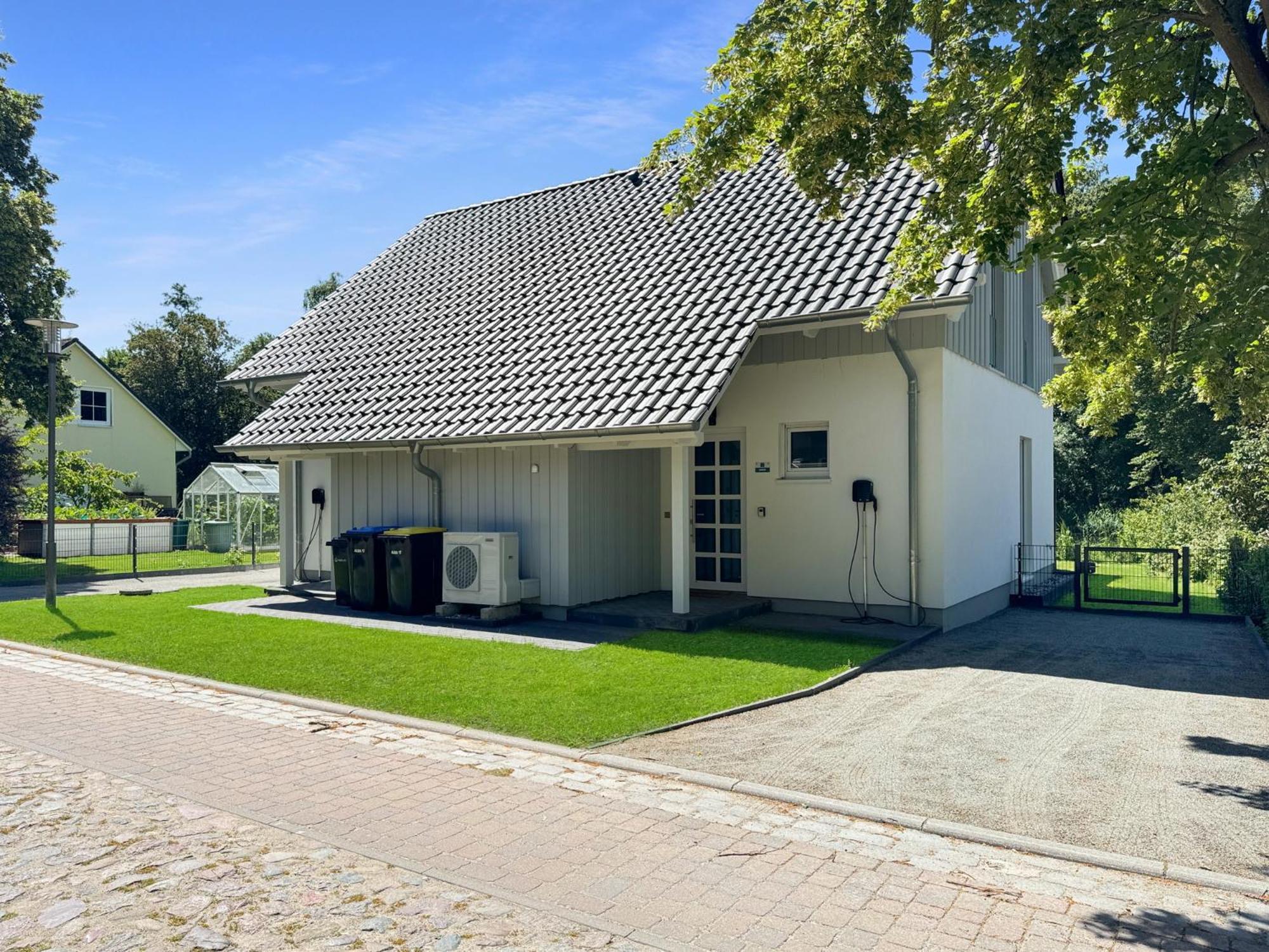 Cblue: Seeblick, Kamin, Wallbox, Natur Bentwisch Exterior foto