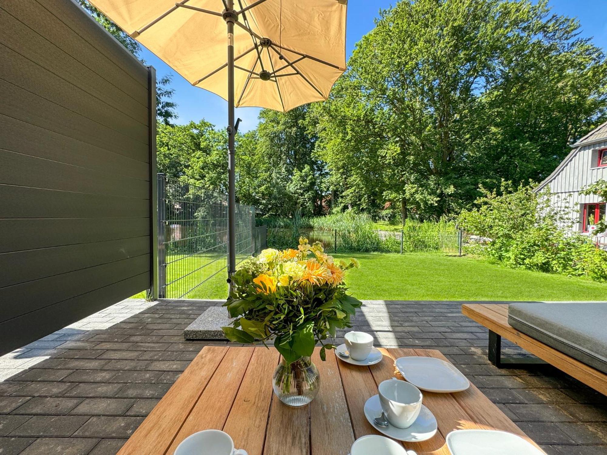 Cblue: Seeblick, Kamin, Wallbox, Natur Bentwisch Exterior foto